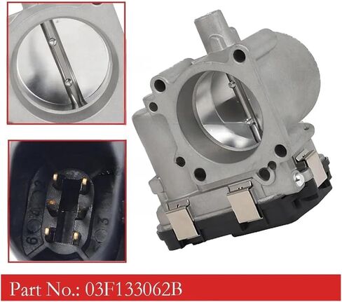 متوافق مع VW Audi A1 A3 متوافق مع Skoda مقعد مختلف 1.2TSI صمام خنق كهربائي جديد 03F133062B 03F 133 062 B 03F133062 13-16 in Kuwait