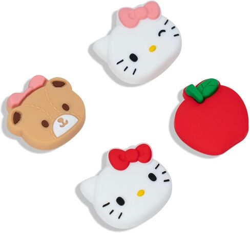 Cute Silicone Joystick Thumb Grip Caps,Joy Con Cover Compatible with Nintendo Switch/OLED/Switch Lite,4PCS - Cat in Kuwait