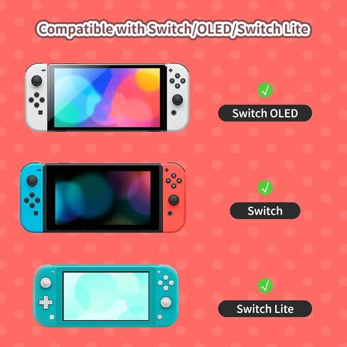 Cute Silicone Joystick Thumb Grip Caps,Joy Con Cover Compatible with Nintendo Switch/OLED/Switch Lite,4PCS - Cat in Kuwait