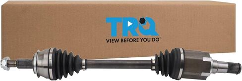 TRQ Front Left CV Axle Shaft Assembly Compatible with 2014-2018 Mazda 3 in Saudi Arabia