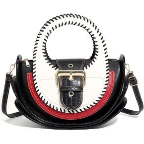 Designer Handbag Black Multi-Color Leather Vintage women's handbag Large Capacity Multi-layer 2025 new in crossbody in Saudi Arabia
