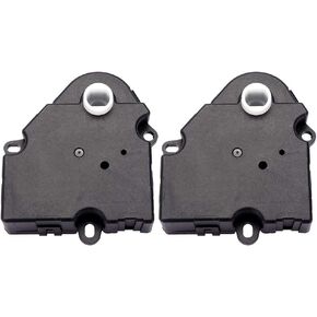 HVAC Heater Blend Door Actuators - Direct Fit for Chevy for C1500/for GMC for C2500 1991-1994 for Volvo for VNL 2011-2016 - Recirculation & Air Door Actuator - Replaces 604-103 - Black 2PCS in Kuwait