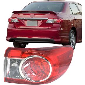 Passenger Side Rear Brake Tail Light Assembly Replacement for Toyota Corolla 2011-2013 Right Tail Lamp 8155002580 TO2805111 in Saudi Arabia