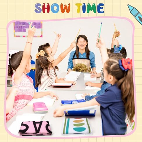 8 PCS Halloween Teacher Stealery Costumes Apron for Comple Group Halloween Artist Crayon Marker Pencil Notebook School Assume للعودة إلى المدرسة in Kuwait