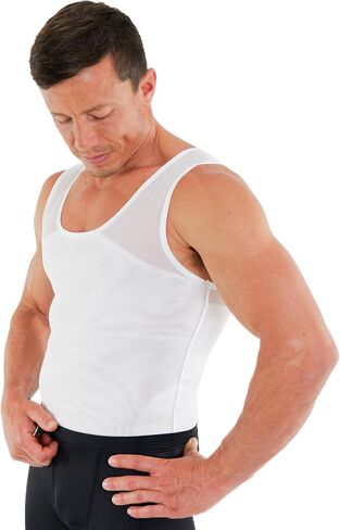 Esteem Apparel 3-Pack Original Men's Compression Shirt to Hide Gynecomastia Moobs Abs Chest Stomach Slimming Shapewear in Saudi Arabia