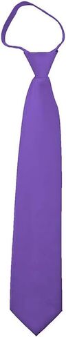 Solid Color Men's 17" Zipper Tie in Kuwait