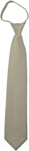 Solid Color Men's 17" Zipper Tie in Kuwait