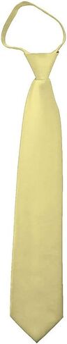 Solid Color Men's 17" Zipper Tie in Kuwait