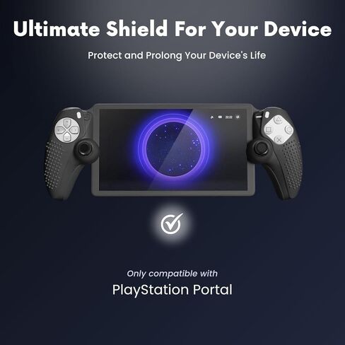 TNP Protective Case for PlayStation Portal - Silicone Skin Cover for PS Portal Shell with Anti-Slip, Shock-Absorption, Anti-Fingerprint, Scratch-Resistant, White in Saudi Arabia