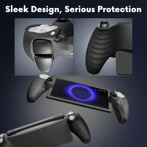 TNP Protective Case for PlayStation Portal - Silicone Skin Cover for PS Portal Shell with Anti-Slip, Shock-Absorption, Anti-Fingerprint, Scratch-Resistant, White in Saudi Arabia