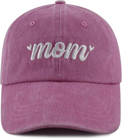 Mom and Dad Hats for Men Women, Adjustable Cotton Embroidered Mothers Fathers Day Papa Mama Baseball Cap in Kuwait