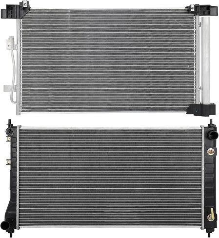 OCPTY 30131 condenser + 13778 Radiator Replacement Fit 2020 for Nissan for Altima 2.0L 2019-2020 for Nissan for Altima 2.5L in Saudi Arabia