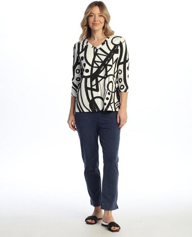 Jess & Jane Women's Slim Pant - M132 in Saudi Arabia