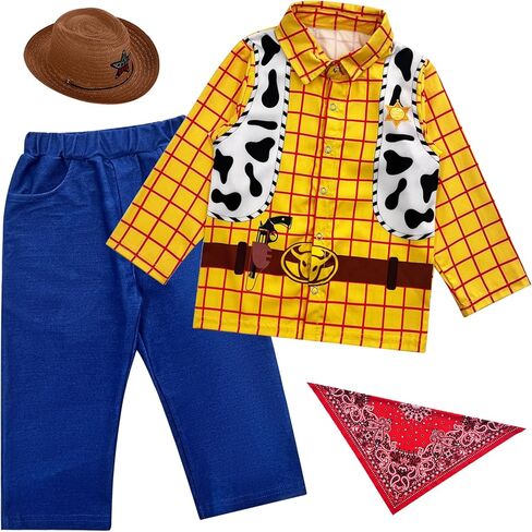 Toddler Pirate Costume for Kid Halloween Dress-up Parties Children's Buccaneer Captain Long Sleeve Clothes in Kuwait