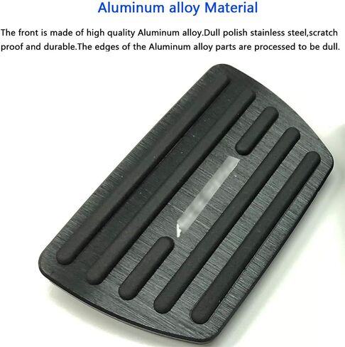 XITER No Drill Anti-Slip Aluminum Gas Brake Pedal Cover Foot Pedal Pads kit For Honda Accord 2013 2014 2015 2016 2017 (BLACK) in Saudi Arabia