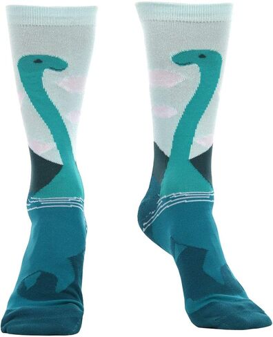elope Loch Ness Monster Crew Socks for Adults and Teens in Saudi Arabia
