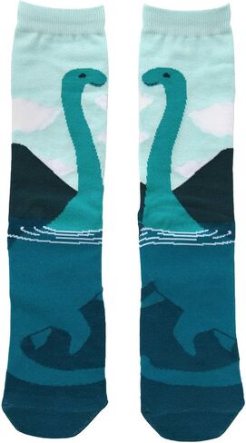 elope Loch Ness Monster Crew Socks for Adults and Teens in Saudi Arabia