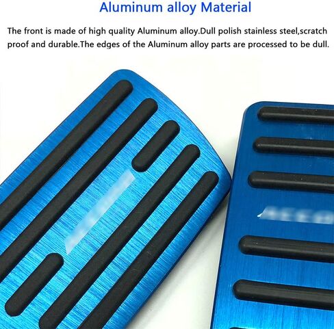 XITER No Drill Anti-Slip Aluminum Gas Brake Pedal Cover Foot Pedal Pads kit For Honda Accord 2013 2014 2015 2016 2017 (BLACK) in Kuwait