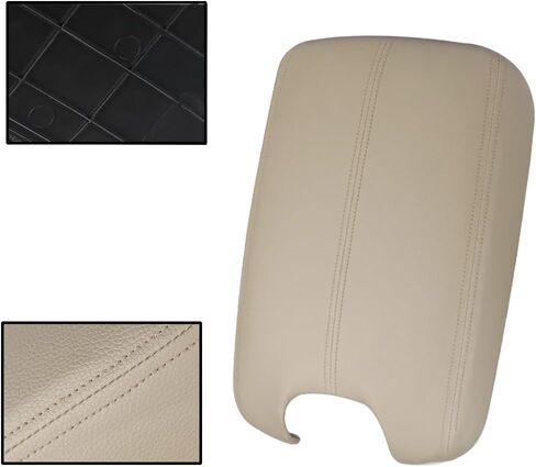 غطاء مزلاج لغطاء ذراع Center Center Center مع Base Beige/Gray for Honda for Accord 2009 2000 2011 2012 (Beige) in Saudi Arabia