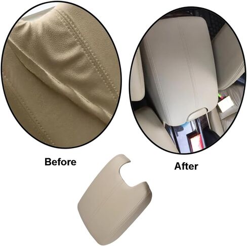 غطاء مزلاج لغطاء ذراع Center Center Center مع Base Beige/Gray for Honda for Accord 2009 2000 2011 2012 (Beige) in Saudi Arabia
