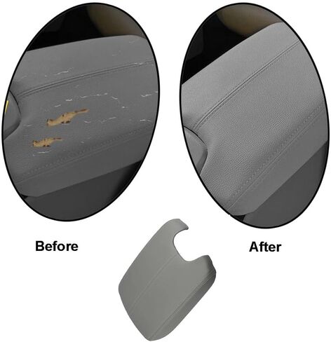 غطاء مزلاج لغطاء ذراع Center Center Center مع Base Beige/Gray for Honda for Accord 2009 2000 2011 2012 (Beige) in Saudi Arabia