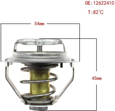 Engine Thermostat 12622410 for Buick Lacrosse Regal Verano for Chevrolet Equinox Captiva Malibu Impala HHR Cobalt Cavalier in Saudi Arabia
