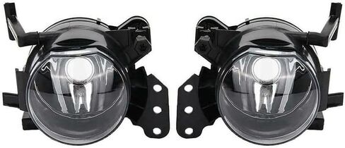 1Pair M Package Package Front Prumper Light Lights Cover بدون لمبة لـ BMW E60 E90 E92 E93 M-Tech in Saudi Arabia