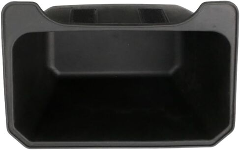 منظم صندوق تخزين المقعد الخلفي للسيارة لنموذج Tesla Y 19-23 Center Console Bins Backseate Trash CAN Darbage Bag تحت علبة المقعد (رمادي) in Saudi Arabia