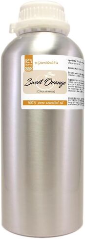 Lemongrass Oils Oil - 32 Oz Oz (946 ml) زجاجة الألومنيوم مع غطاء المكونات - 100 ٪ من الزيت الأساسي النقي - GreenHealth in Kuwait