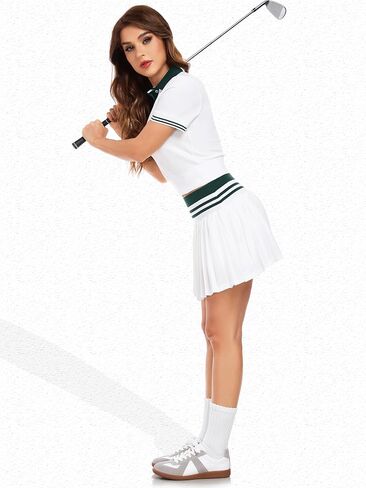IBL LiveShine Polo Shirts for Women, Cropped Preppy Short Sleeve 3-Button Pique Cotton Soft Breathable Athletic Casual Golf in Saudi Arabia