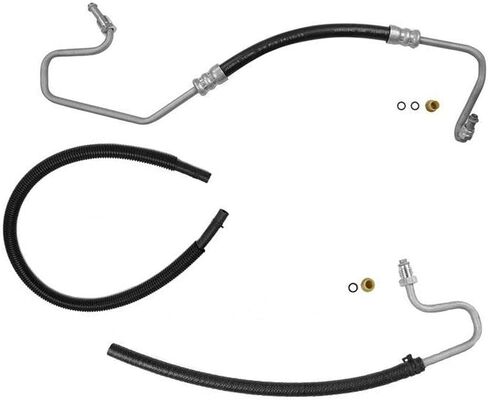 Power Steering Pressure & Return Hose Replacement Parts For 1988 1989 1990 1991 1992 1993 1994 1995 1500 Chevolet Pick Up 3Pc Kt in Saudi Arabia