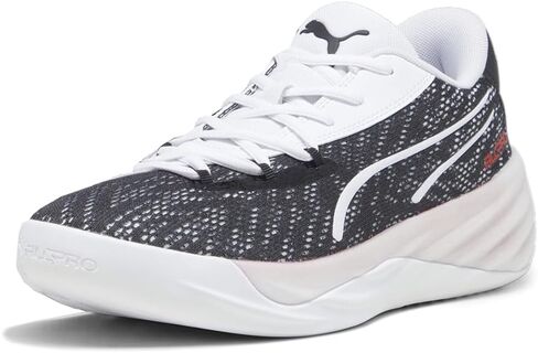 PUMA MENS All -Pro Nitro Lace Up Basketball Sneakers Shoes - White in Saudi Arabia