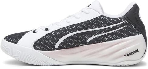 PUMA MENS All -Pro Nitro Lace Up Basketball Sneakers Shoes - White in Saudi Arabia