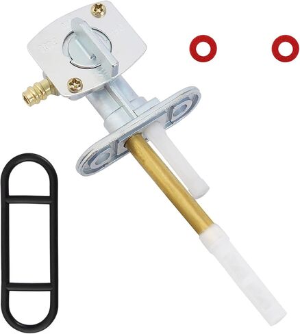 غاز الوقود Petcock Valve Swank Switch Switch مضخة متوافقة مع Kawasaki Bayou 220 300 400 KLF220 KLF300 KLF400 KX60 KX65 KX80 KX85 KX100 KX125 KX250 KDX200 KDX220 KDX250 KLR650 EN550 EN500 KD80X in Saudi Arabia