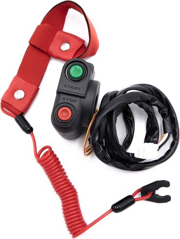 Lanyard Start Stop Kill Switch Replacement for Kawasaki STS STX 900 1100 12F 15F 160X 260X Ultra LX 13151-3722 in Saudi Arabia