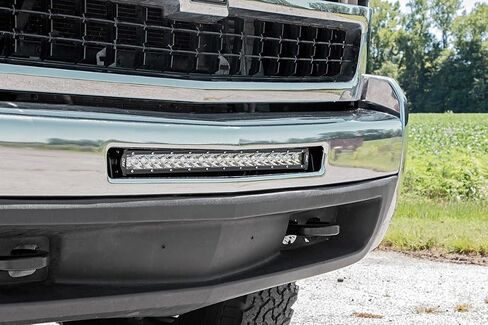 Rough Country 20" LED Hidden Bumper Brackets for 07-13 Chevy Silverado - 70523 in Saudi Arabia