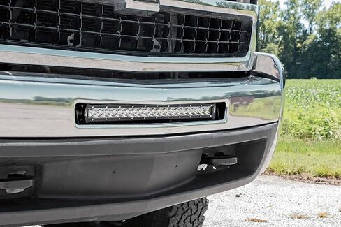Rough Country 20" LED Hidden Bumper Brackets for 07-13 Chevy Silverado - 70523 in Saudi Arabia