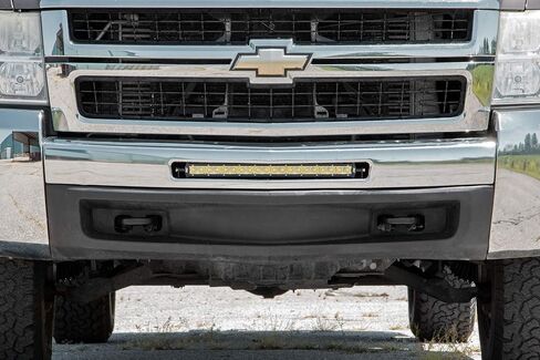 Rough Country 20" LED Hidden Bumper Brackets for 07-13 Chevy Silverado - 70523 in Saudi Arabia