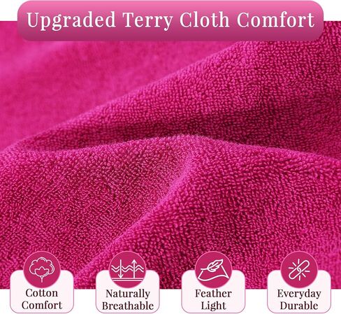 نساء Terry Cloth Zipper Robe zip up bathrobes with goples cotton cotton housecoat loungown oungewear in Kuwait