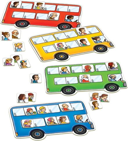 ORCHARD TOYS Bug Hunters Game, Learn Counting and Observational Skills As You Race to Be 1st to Build Your Bug, Designed for 2-4 Players Aged 3+ in Kuwait