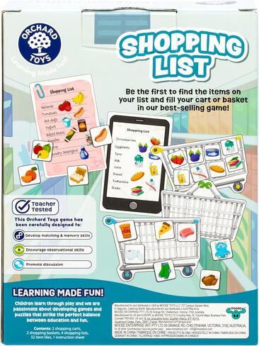 ORCHARD TOYS Bug Hunters Game, Learn Counting and Observational Skills As You Race to Be 1st to Build Your Bug, Designed for 2-4 Players Aged 3+ in Kuwait