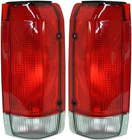 Garage-Pro Tail Light SET Compatible with Ford F-250 1987-1990, Bronco, F-150, F-350 Halogen Driver and Passenger Side in Saudi Arabia