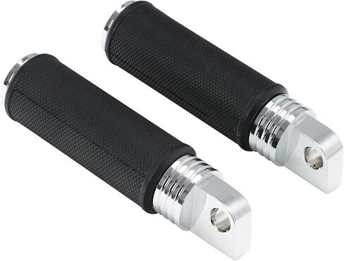 TCMT Motorcycle Foot Pegs Rest Pedal 10mm Male Mount Footrest Foot Pegs Fit For Harley Davidson Touring Street Glide Road King FLHR Sportster XL 883 XL1200 in Kuwait