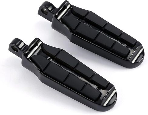 TCMT Motorcycle Foot Pegs Rest Pedal 10mm Male Mount Footrest Foot Pegs Fit For Harley Davidson Touring Street Glide Road King FLHR Sportster XL 883 XL1200 in Kuwait