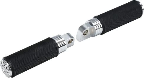 TCMT Motorcycle Foot Pegs Rest Pedal 10mm Male Mount Footrest Foot Pegs Fit For Harley Davidson Touring Street Glide Road King FLHR Sportster XL 883 XL1200 in Kuwait