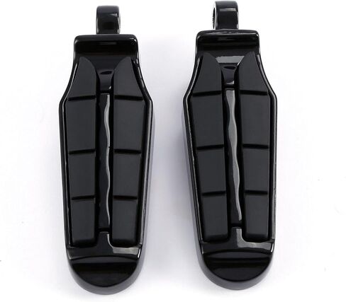 TCMT Motorcycle Foot Pegs Rest Pedal 10mm Male Mount Footrest Foot Pegs Fit For Harley Davidson Touring Street Glide Road King FLHR Sportster XL 883 XL1200 in Kuwait