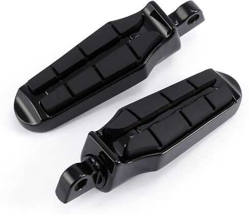 TCMT Motorcycle Foot Pegs Rest Pedal 10mm Male Mount Footrest Foot Pegs Fit For Harley Davidson Touring Street Glide Road King FLHR Sportster XL 883 XL1200 in Kuwait