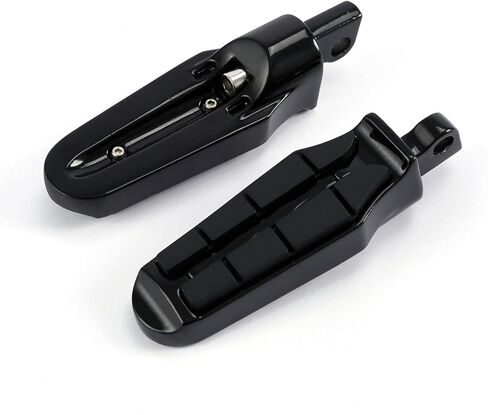 TCMT Motorcycle Foot Pegs Rest Pedal 10mm Male Mount Footrest Foot Pegs Fit For Harley Davidson Touring Street Glide Road King FLHR Sportster XL 883 XL1200 in Kuwait