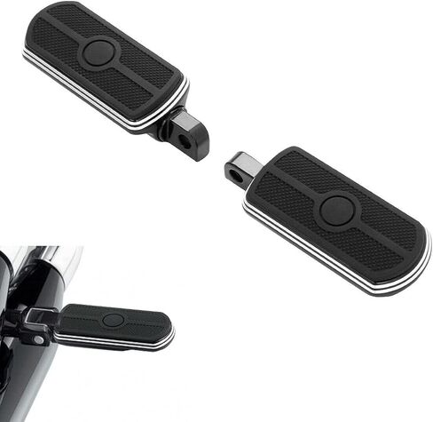 TCMT PORTERCELE FOT PETS PRESS PEDAL 10MM MALE MAUNT REATREST FOOT PETS FOR HARLEY DAVIDSON TEARING Street Glide Road King FLHR Sportster XL 883 XL1200 in Saudi Arabia