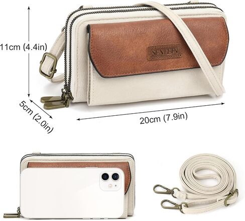 SENDEFN Small Crossbody Phone Purses for Women Vegan Leather Crossbody Bags Shoulder Handbags in Kuwait